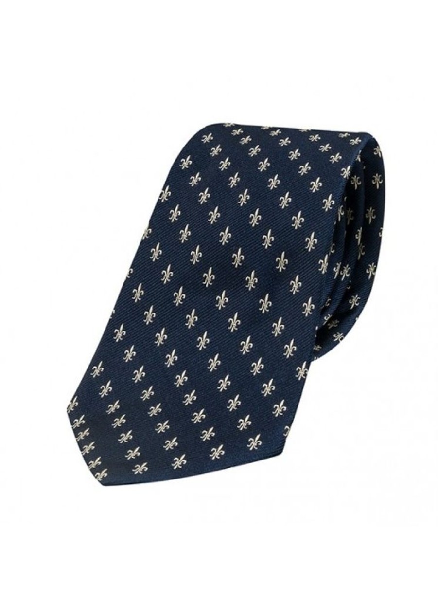 Products Brochier Soieries | Fleur De Lys Tie