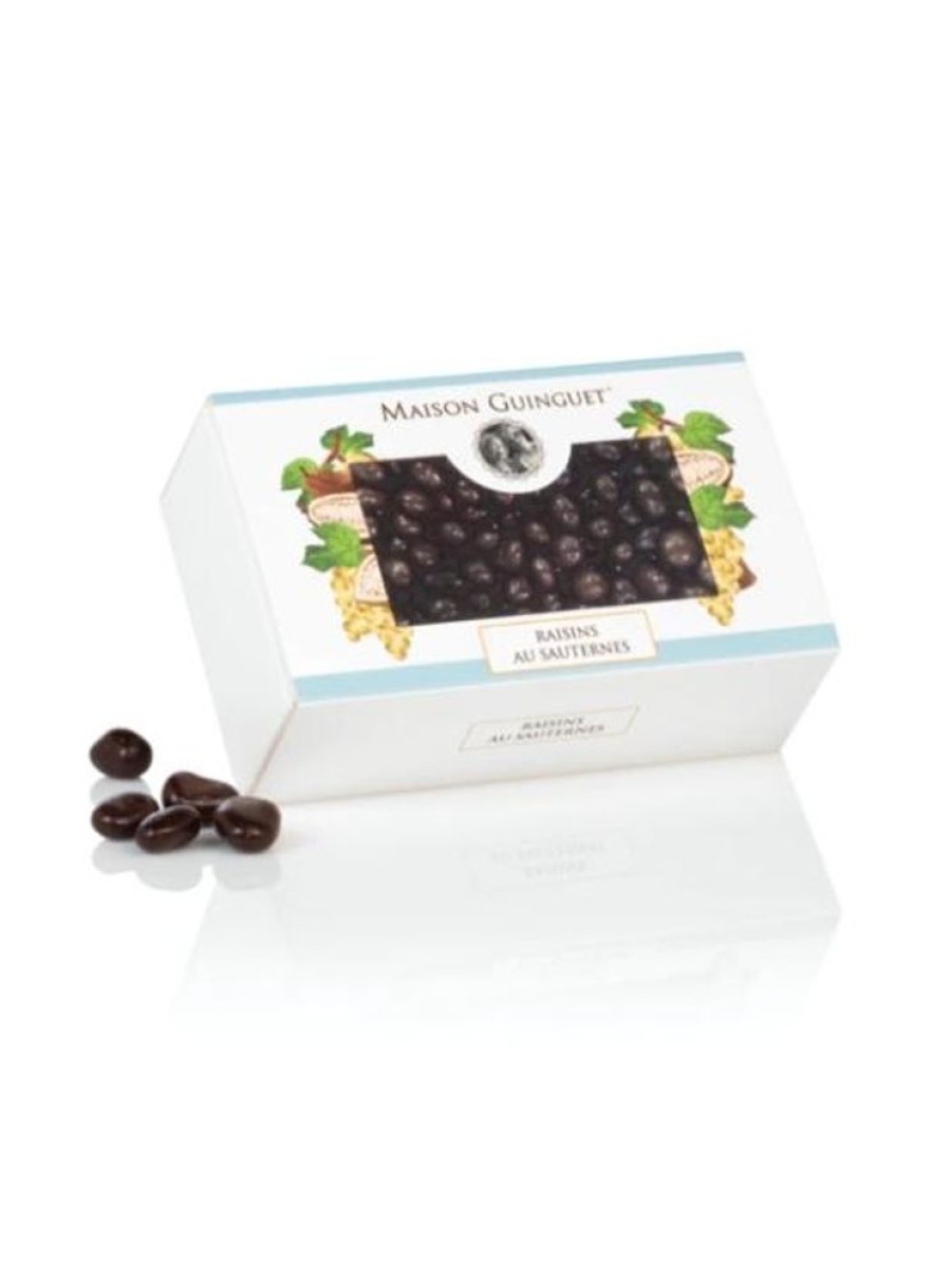 Products Maison Guinguet | Sauternes Raisins With Dark Chocolate Coating-100G