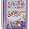 Products Savonnerie de Nyons | Soap 200G Vintage Metal Box Harvest-Scented Lavender