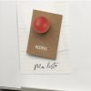 Products Bring France Home | Wooden Ball Magnet-Red