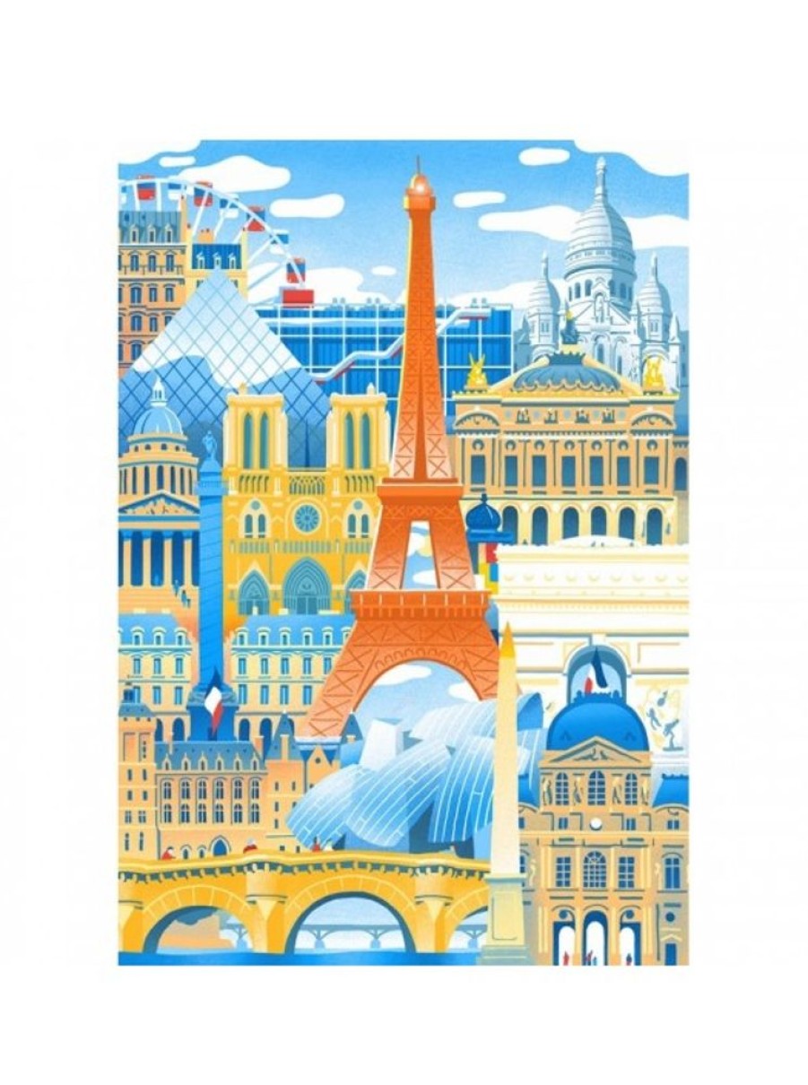 Products Wilson Jeux | Jigsaw Puzzle Paris En Folie 30 Pieces