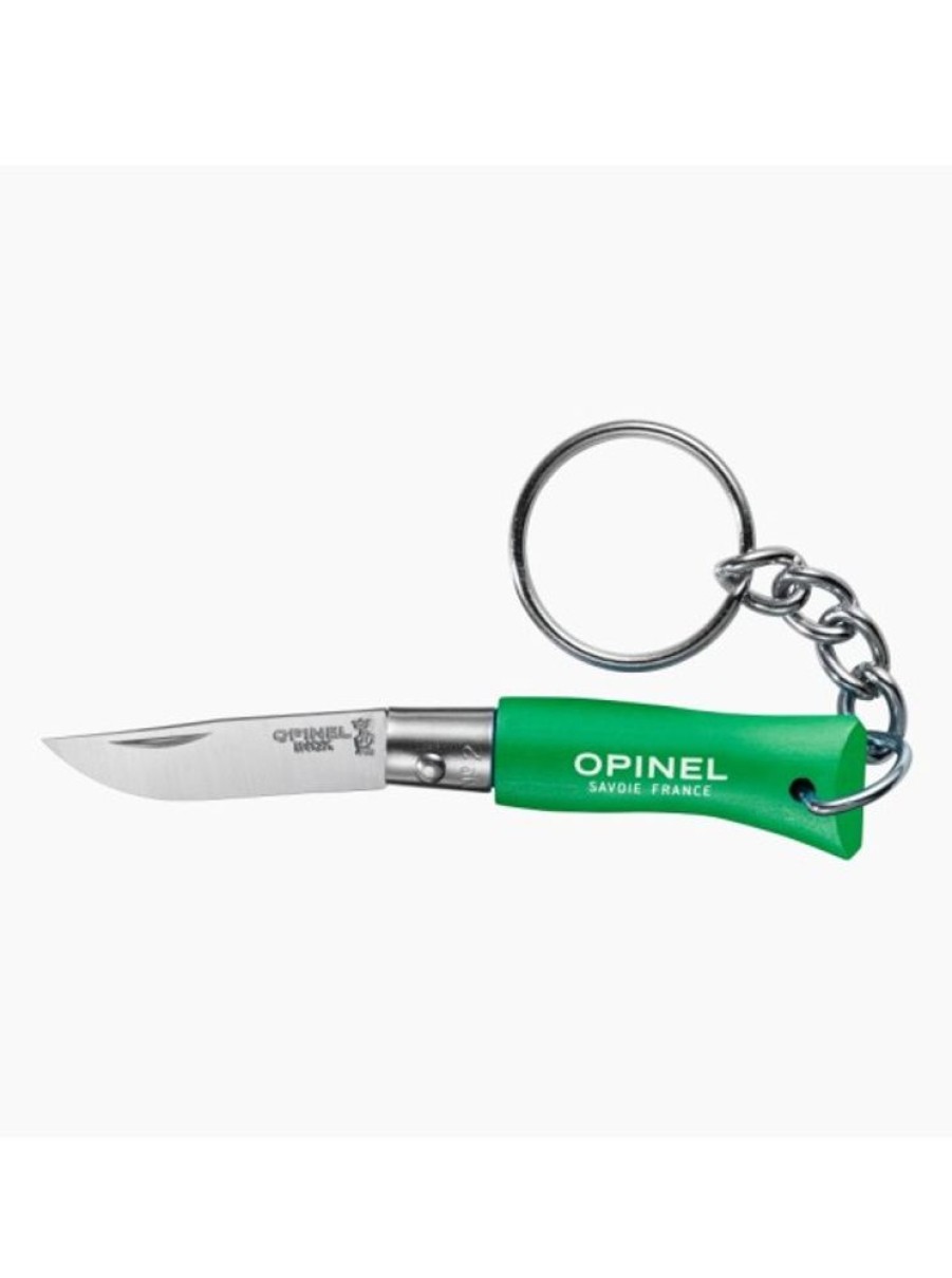 Products Opinel | Opinel Knife With Keychain Green Meadow