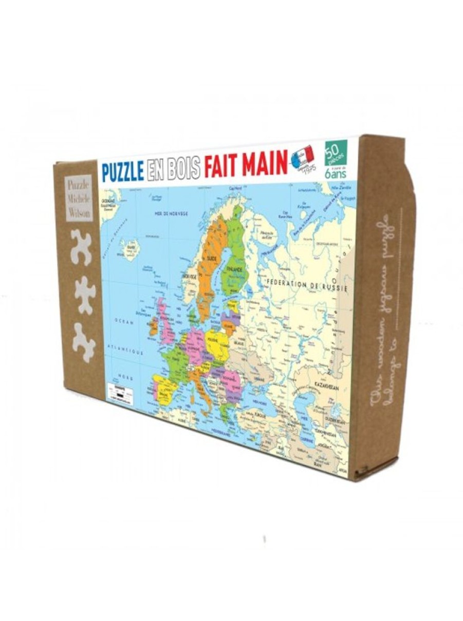 Products Wilson Jeux | Children Jigsaw Puzzle Map Of Europe 50 Pieces