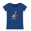 Products Bring France Home | 100% Cotton T-Shirt-French Kiss Blue