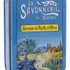 Products Savonnerie de Nyons | Soap 200G Vintage Metal Box Provence-Scented Lavender