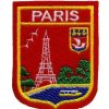 Products Bring France Home | Paris Eiffel Tower Patch Fluctuat Nec Mergitur