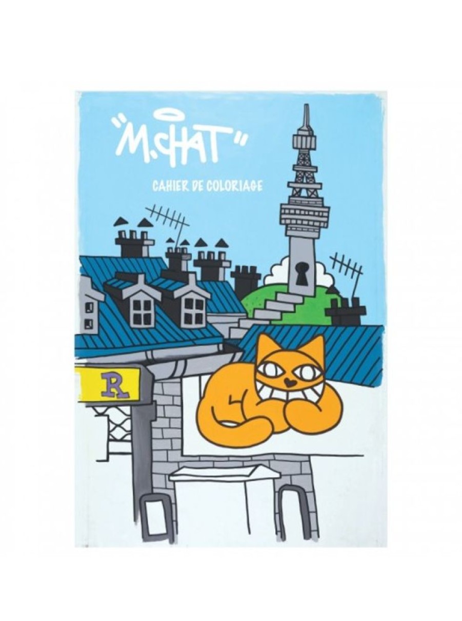 Products Bring France Home | Monsieur Chat Colouring Book