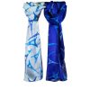 Products Brochier Soieries | Eiffel Tower Silk Scarf Shadows Pattern