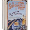 Products Savonnerie de Nyons | Soap 200G Vintage Metal Box Lavender-Scented Lavender