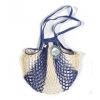 Products Bring France Home | Shopping String Bag Blue And White