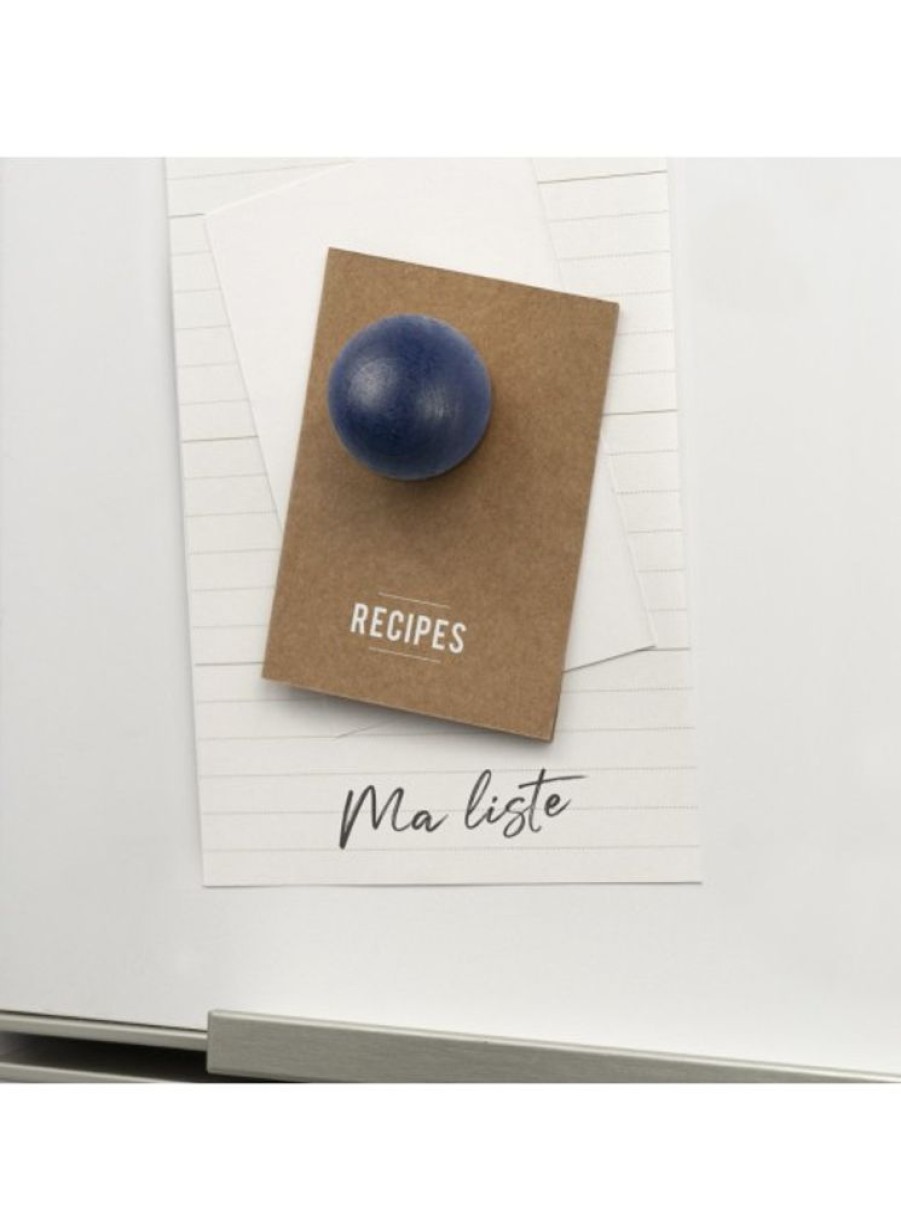 Products Bring France Home | Magnet Wooden Ball-Blue