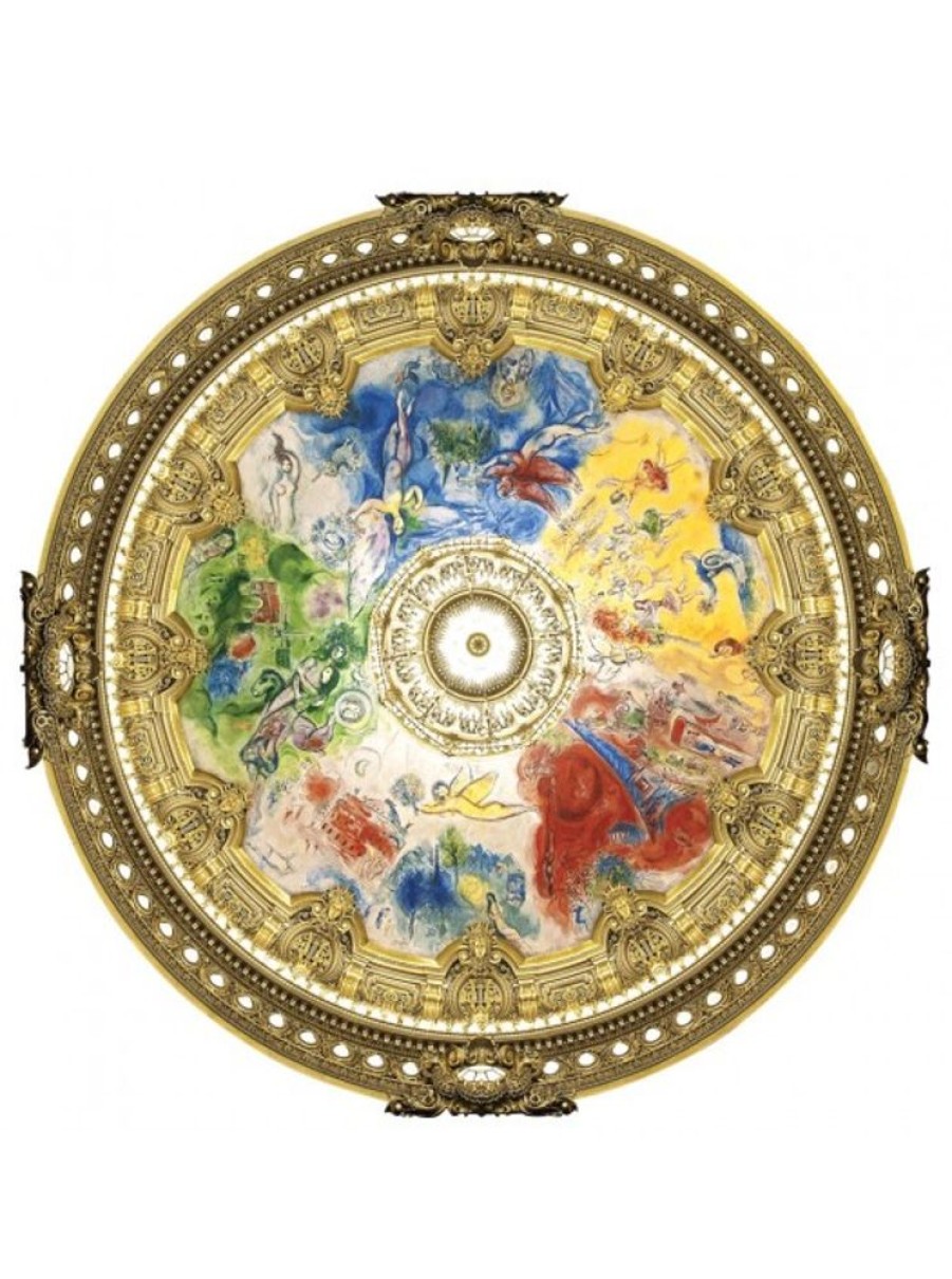 Products Wilson Jeux | Adult Puzzle 350 Pieces Ceiling Of The Opera Garnier Chagall