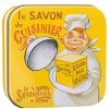 Products Savonnerie de Nyons | Soap For Cook-100G Vintage Metal Box