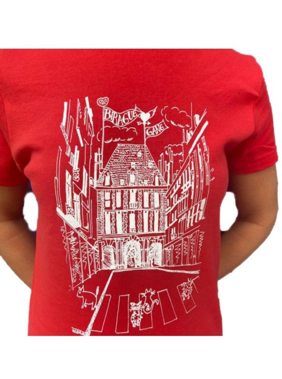 Products Bring France Home | 100% Cotton T-Shirt-Birague Gang Red