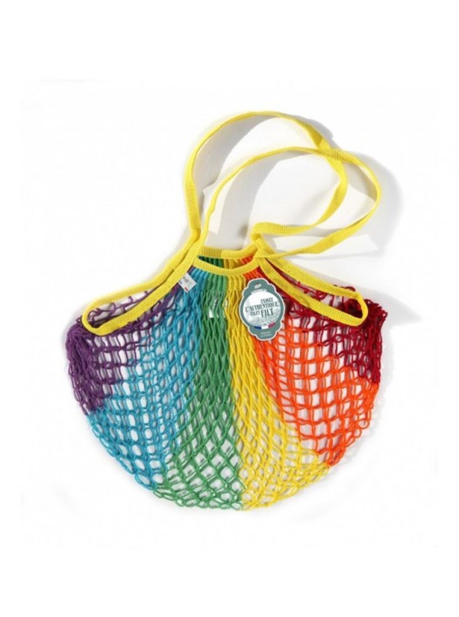 Products Bring France Home | Shopping String Bag Rainbow