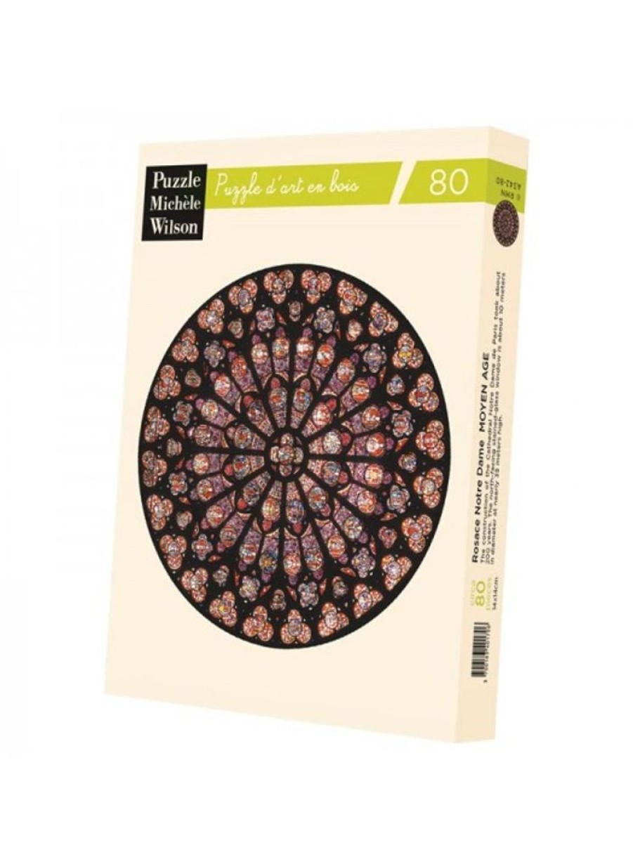 Products Wilson Jeux | Adult Puzzle 80 Pieces Rosace Notre-Dame