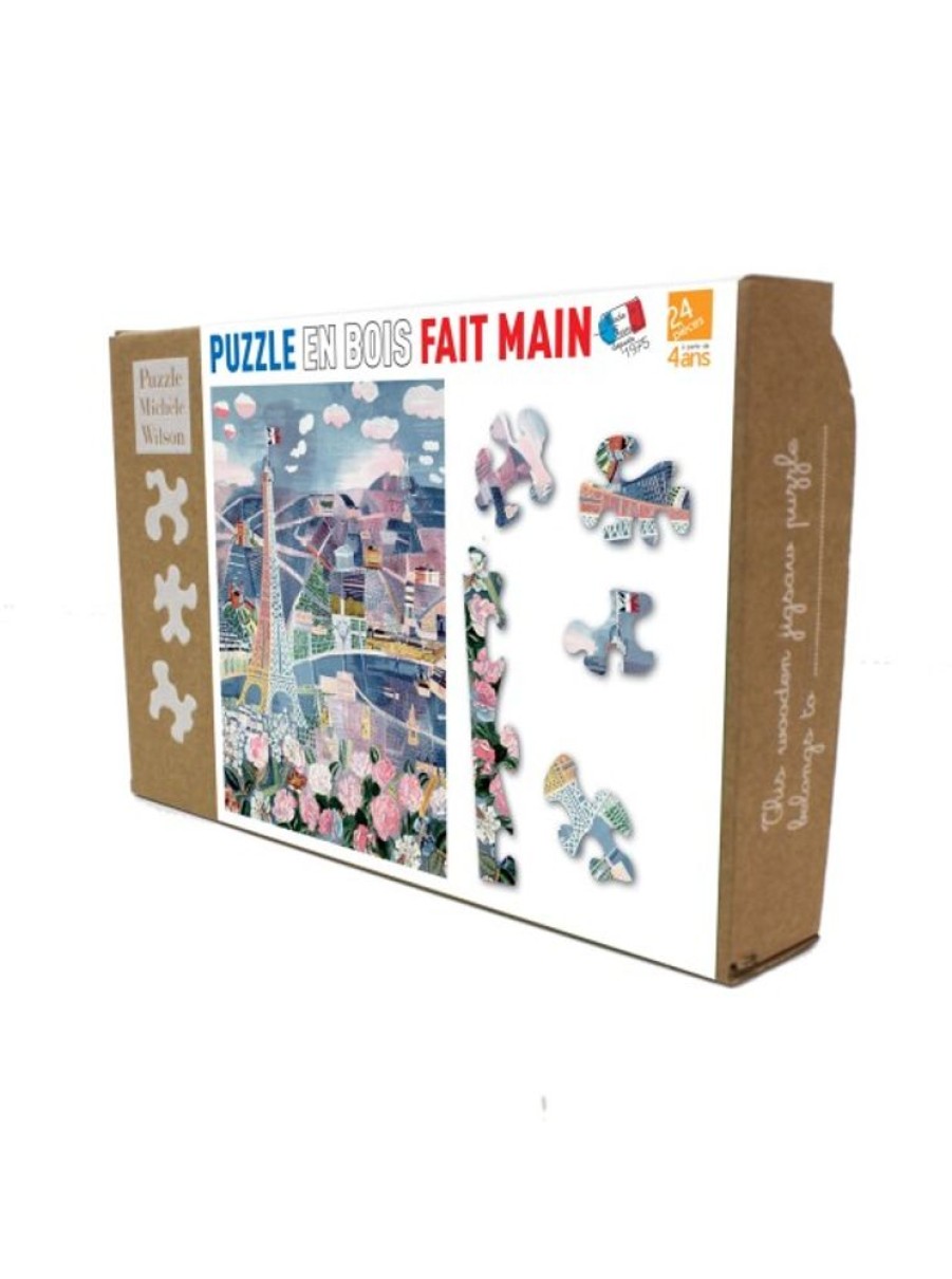 Products Wilson Jeux | Children Jigsaw Puzzle Paris In Springtime After Raoul Dufy