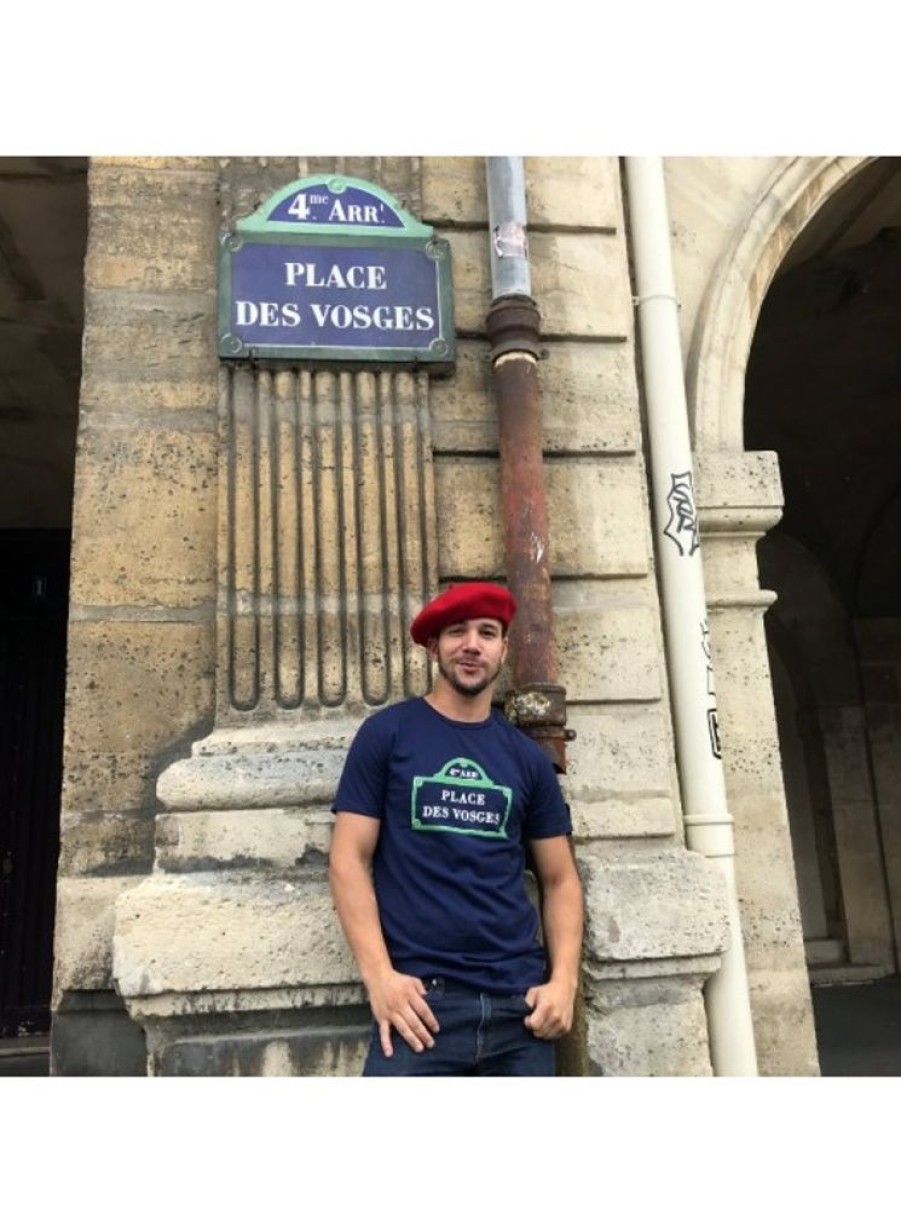 Products Bring France Home | 100% Cotton T-Shirt-Place Des Vosges