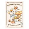 Products Bring France Home | Cheese Map Cotton Kitchen Towel