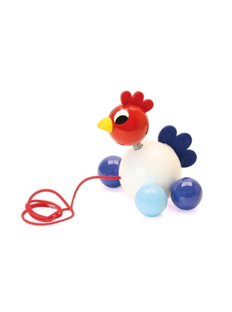 Products Vilac | Rooster To Walk Republique Francaise-Vilac Elysee