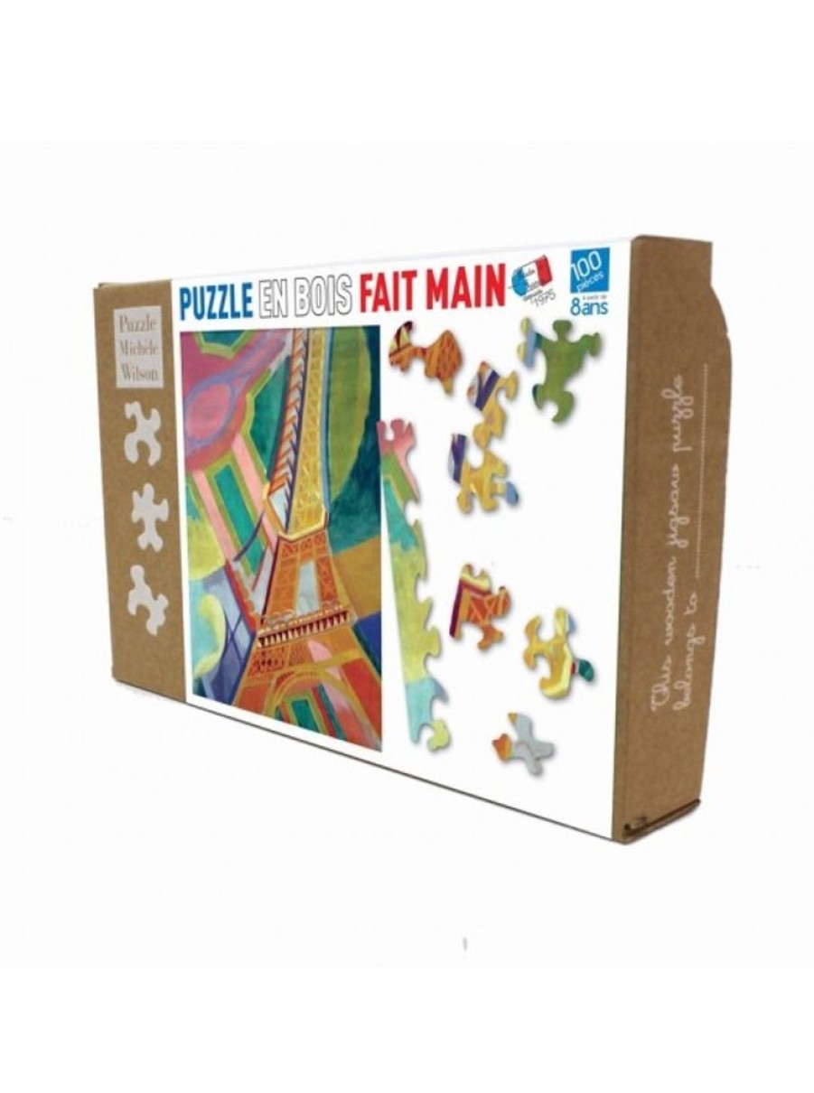 Products Wilson Jeux | Children Jigsaw Puzzle Delaunay Eiffel Tower